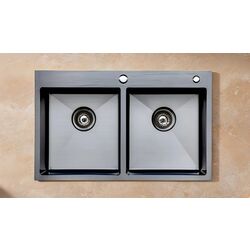 Chiuveta Mixxus HM7849D-215 (Nano-Black) Thumb