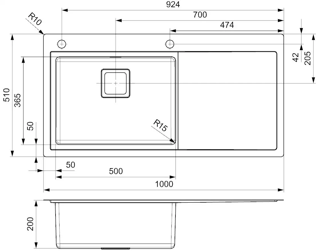 Chiuveta Reginox Phoenix 50 R32886 (Inox)