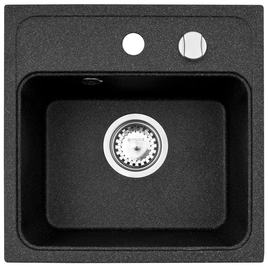 Chiuveta Pyramis Camea Mini 40x40 1B (Black)