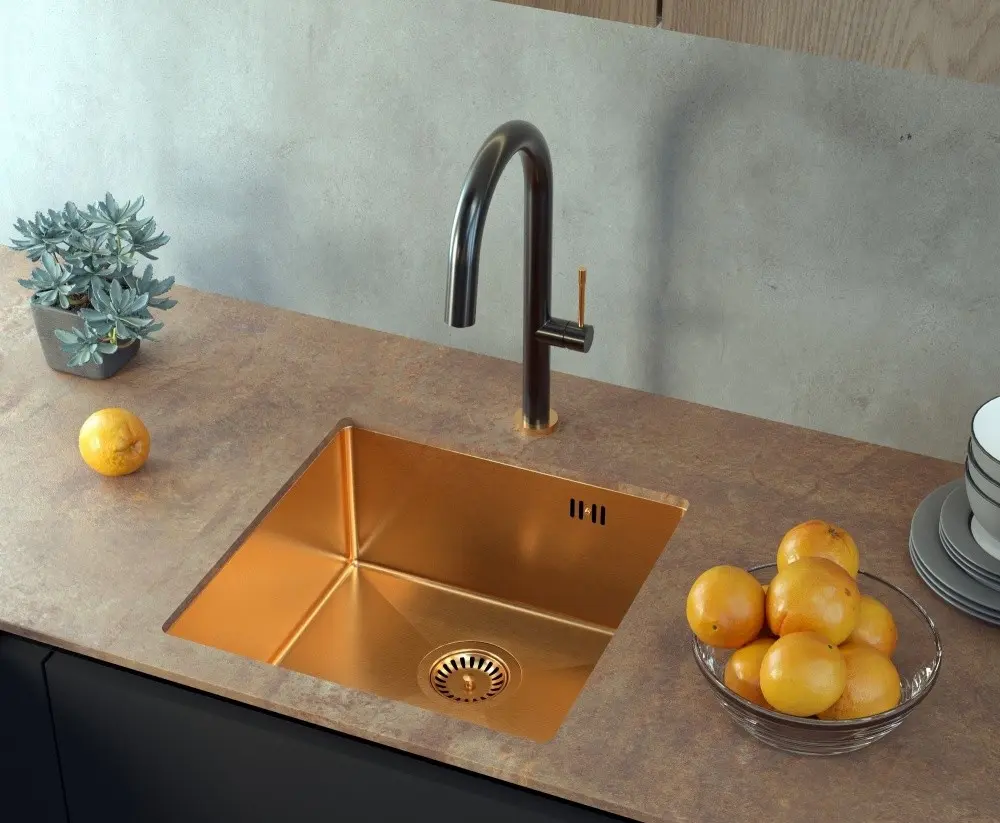 Кухонная мойка Quadron Anthony 60 (Copper) - 4
