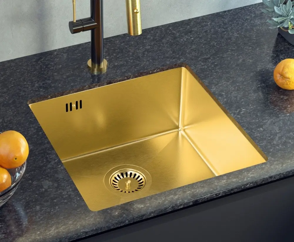 Кухонная мойка Quadron Anthony 60 (Gold) - 2