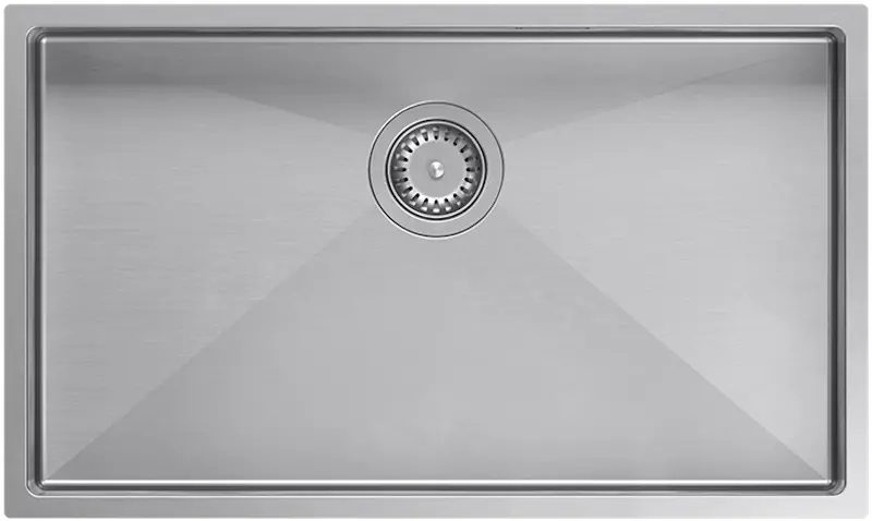 Кухонная мойка Quadron Anthony 80 (Brushed Steel) - 2