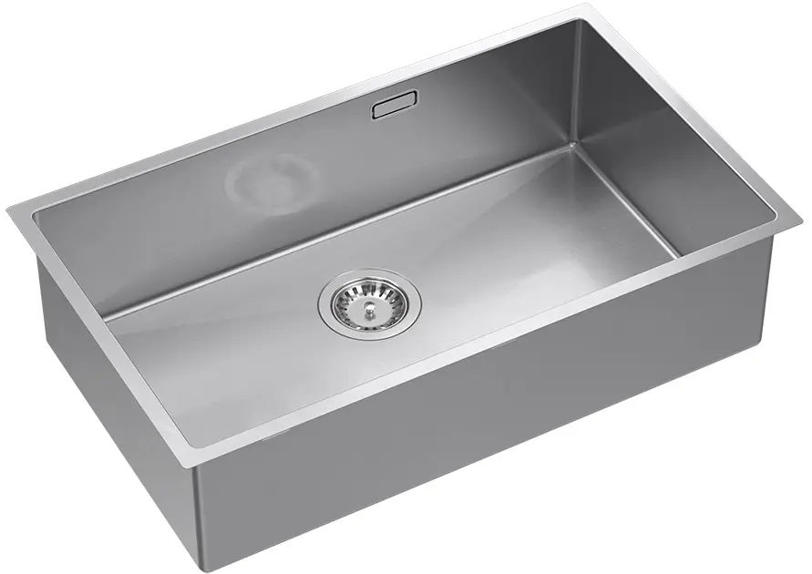 Кухонная мойка Quadron Anthony 80 (Brushed Steel)