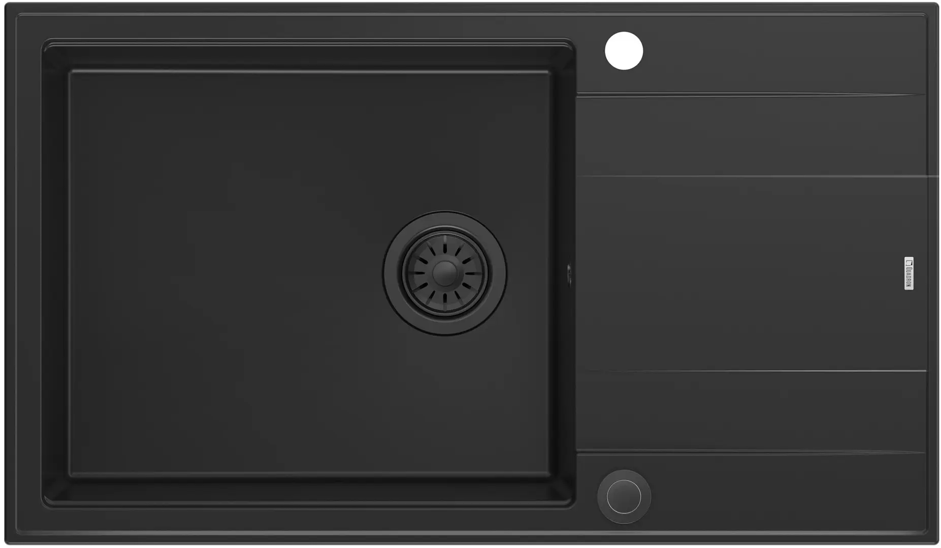 Кухонная мойка Quadron Evan 136 XL (Pure Carbon)