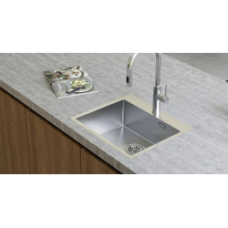 Chiuveta Quadron Russel 110 (Brushed Steel) Thumb