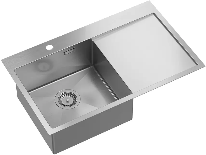 Chiuveta Quadron Russel 111 (Brushed Steel) - 2