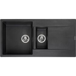 Кухонная мойка Reginox Amsterdam 15 R30967 (Black Silvery)
