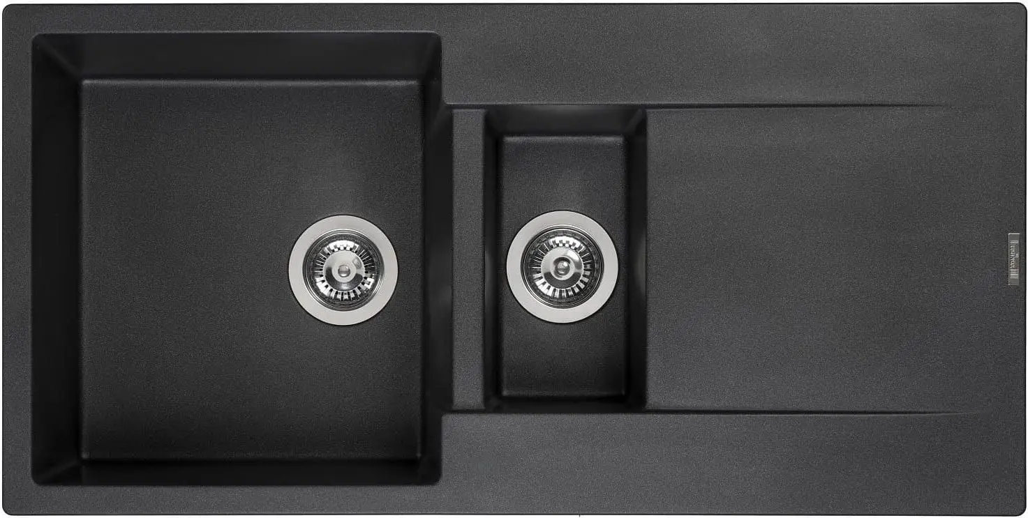 Кухонная мойка Reginox Amsterdam 15 R30967 (Black Silvery)