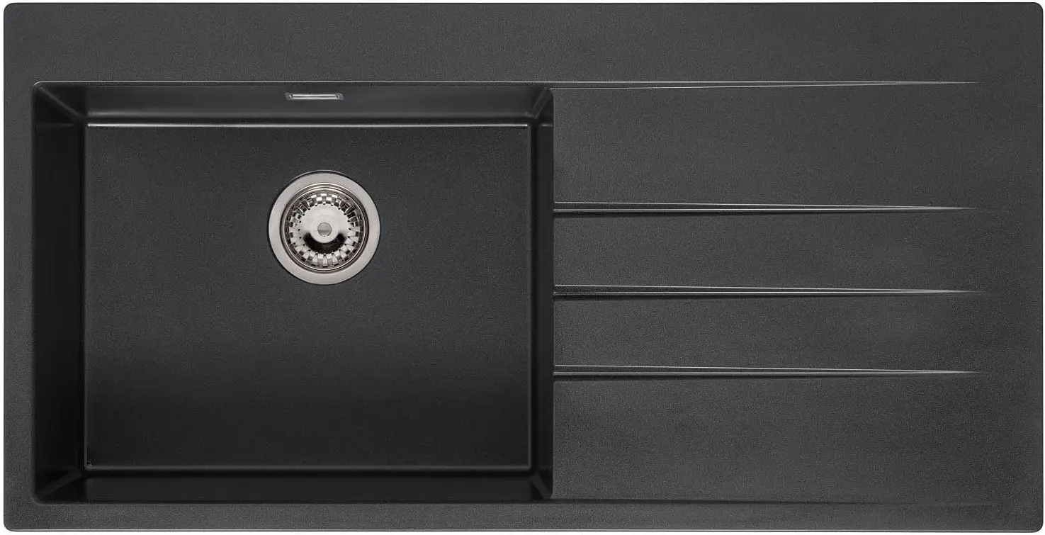 Кухонная мойка Reginox Breda 10 Left R33586 (Black Silvery)