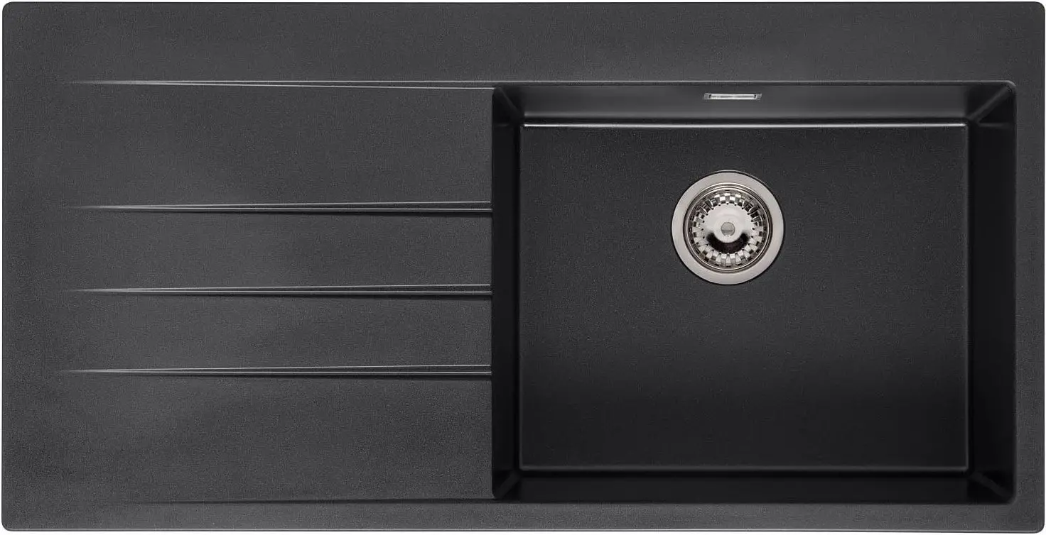 Кухонная мойка Reginox Breda 10 Right R33630 (Black Silvery)