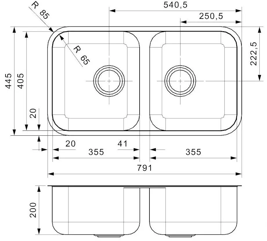 Chiuveta Reginox Halifax R17357 (Inox)