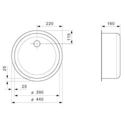 Кухонная мойка Reginox L18 390 VP-CC R14387 (Inox) Thumb