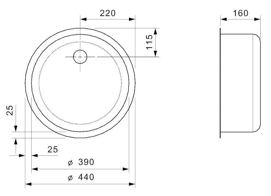 Кухонная мойка Reginox L18 390 VP-CC R14387 (Inox)