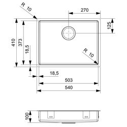 Chiuveta Reginox New Jersey R38482 (Inox) Thumb