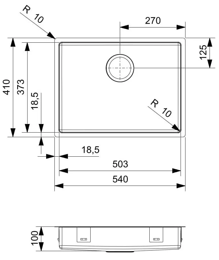 Chiuveta Reginox New Jersey R38482 (Inox)