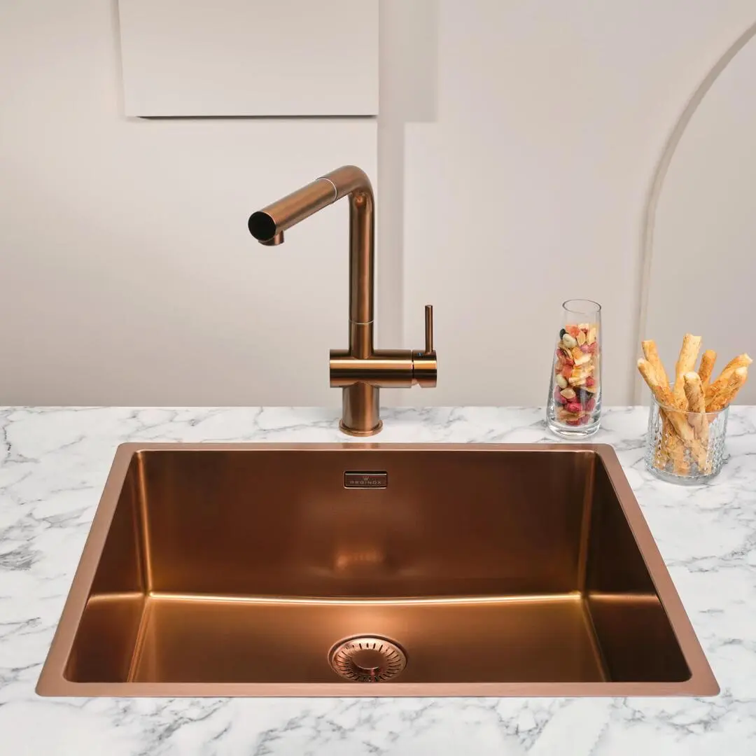 Кухонная мойка Reginox New York 50x40 Comfort R35153 (Copper Rose)