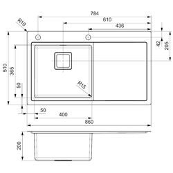 Chiuveta Reginox Phoenix 40 R32909 (Inox) Thumb