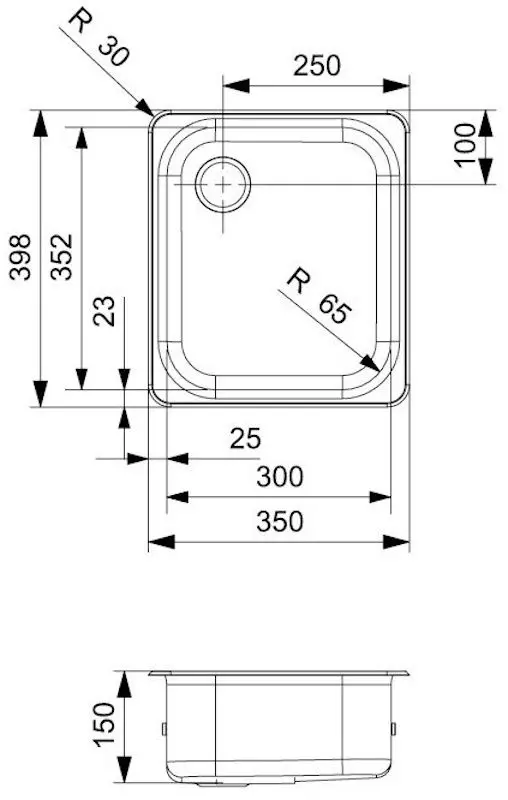 Chiuveta Reginox R18 3530 OSK R00373 (Inox)