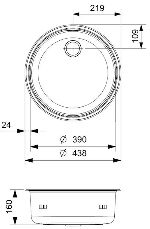 Chiuveta Reginox R18 390 OSK R00731 (Inox)