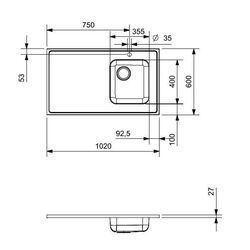 Кухонная мойка Reginox R36136 (Inox) Thumb
