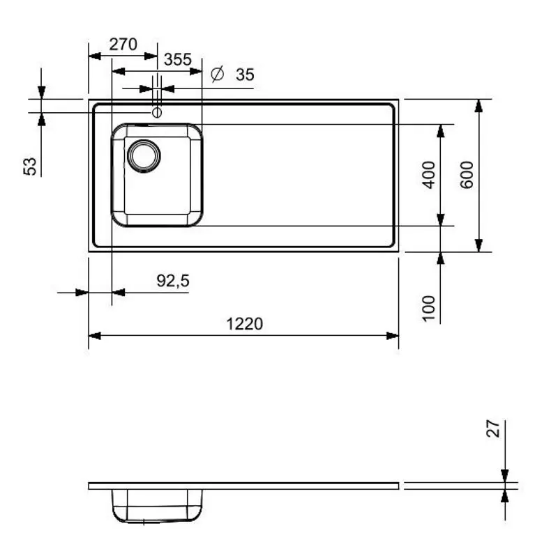 Chiuveta Reginox R36143 (Inox)