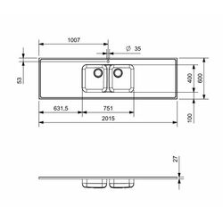 Кухонная мойка Reginox R36211 (Inox) Thumb