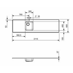 Кухонная мойка Reginox R36235 (Inox) Thumb