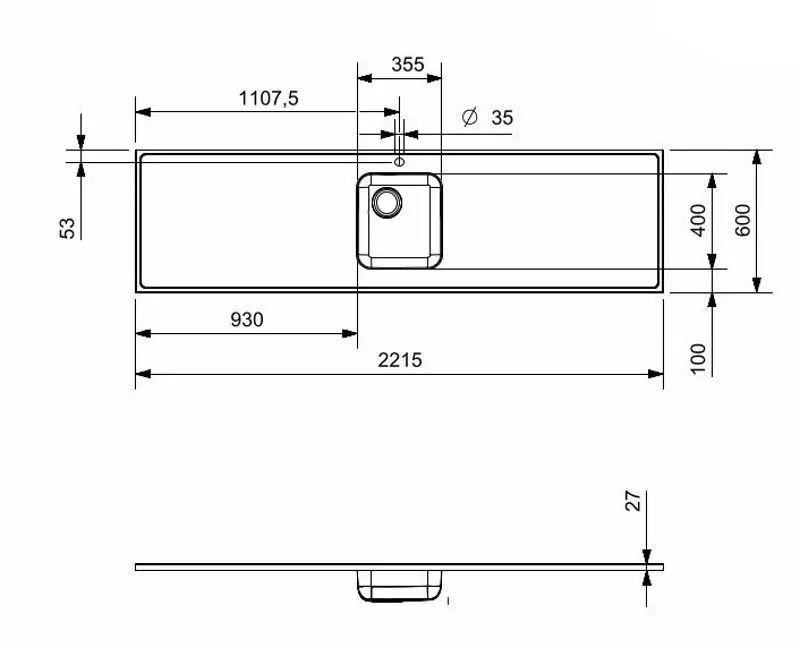 Кухонная мойка Reginox R36266 (Inox)