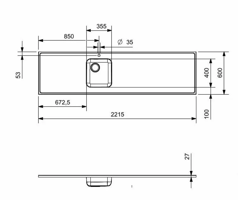 Кухонная мойка Reginox R36273 (Inox)