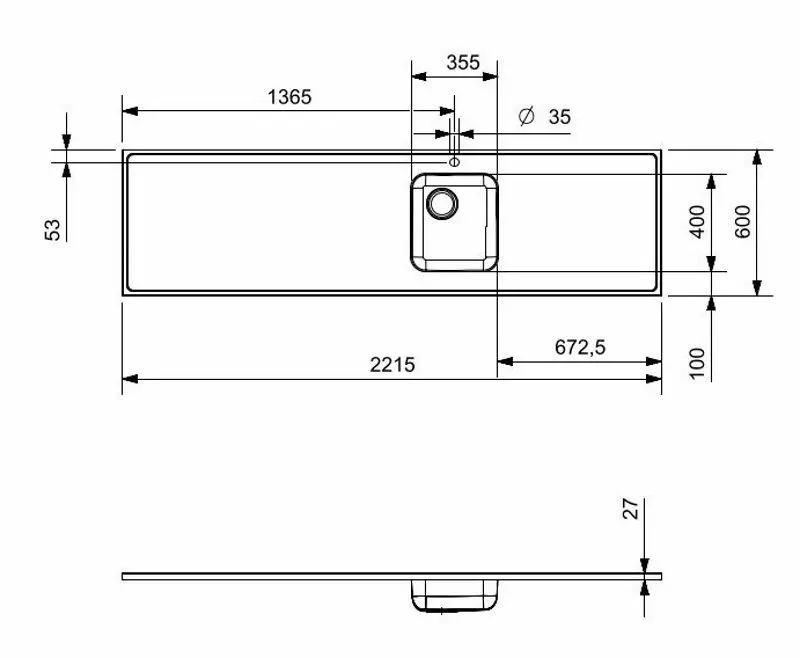 Кухонная мойка Reginox R36280 (Inox)