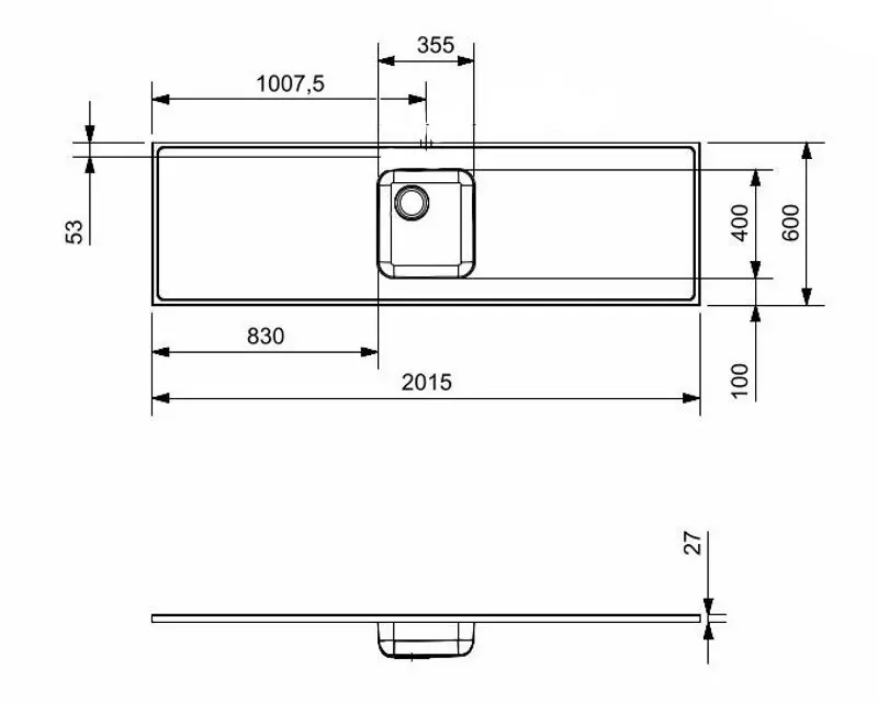 Кухонная мойка Reginox R37164 (Inox)