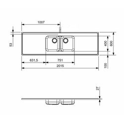 Кухонная мойка Reginox R37171 (Inox) Thumb