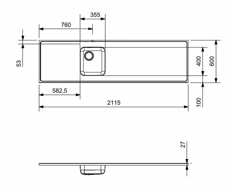 Кухонная мойка Reginox R37195 (Inox)