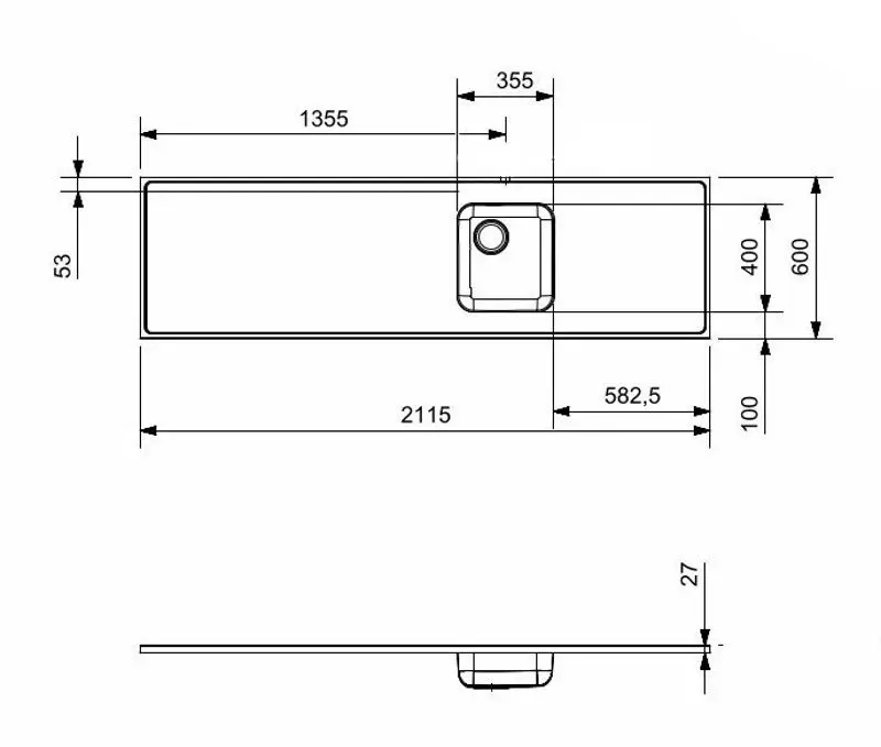 Кухонная мойка Reginox R37201 (Inox)