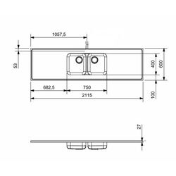 Кухонная мойка Reginox R37218 (Inox) Thumb