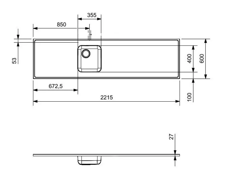 Кухонная мойка Reginox R37232 (Inox)