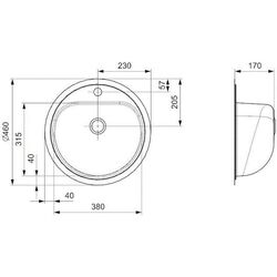 Chiuveta Reginox Atlantis 316 RVS CC RVS R25451 (Stainless Steel) Thumb