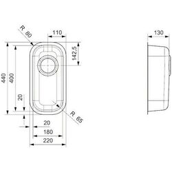 Мойка Reginox IB 1840 KG-CC R23594 (Stainless Steel) Thumb