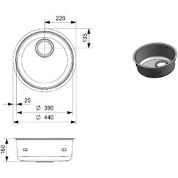Мойка Reginox L18 390 KG-CC R35467 (Inox) Thumb