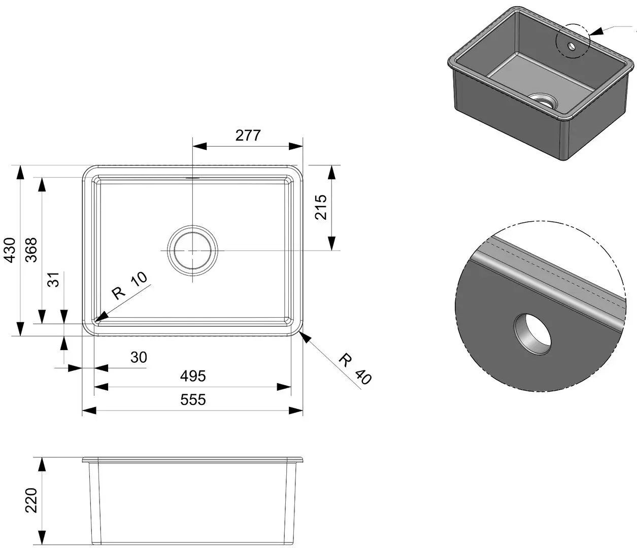 Мойка Reginox Mataro II R38277 (White)