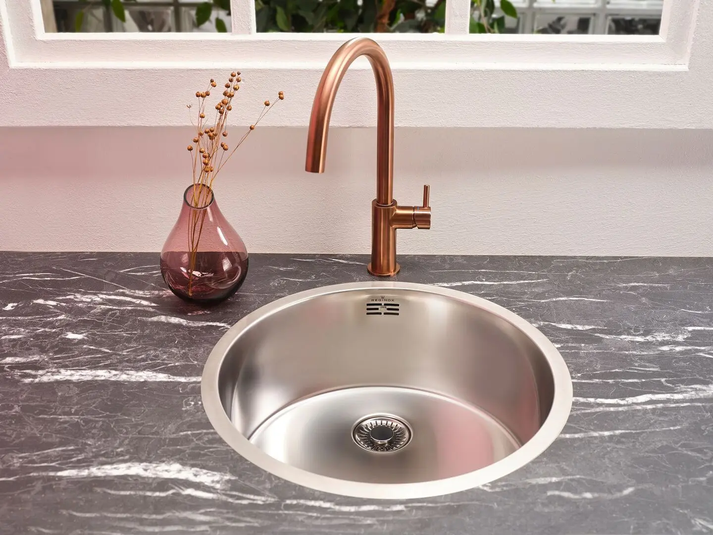 Мойка Reginox New York Round R36082 (Stainless Steel)