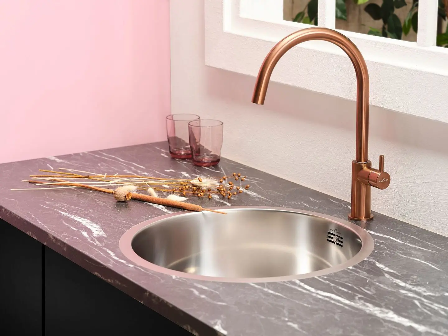 Мойка Reginox New York Round R36082 (Stainless Steel)