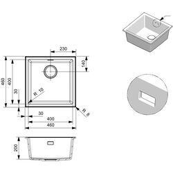 Мойка Reginox Paris 40 R36679 (Pure White) Thumb
