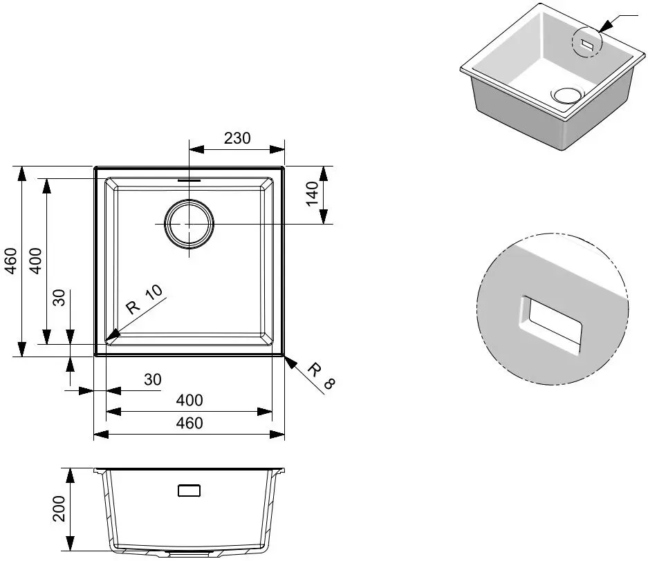 Мойка Reginox Paris 40 R36679 (Pure White)