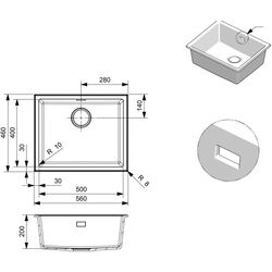 Мойка Reginox Paris 50 R36723 (Pure White) Thumb