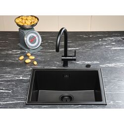 Chiuveta Reginox Paris 50 R36761 (Black Silvery) Thumb