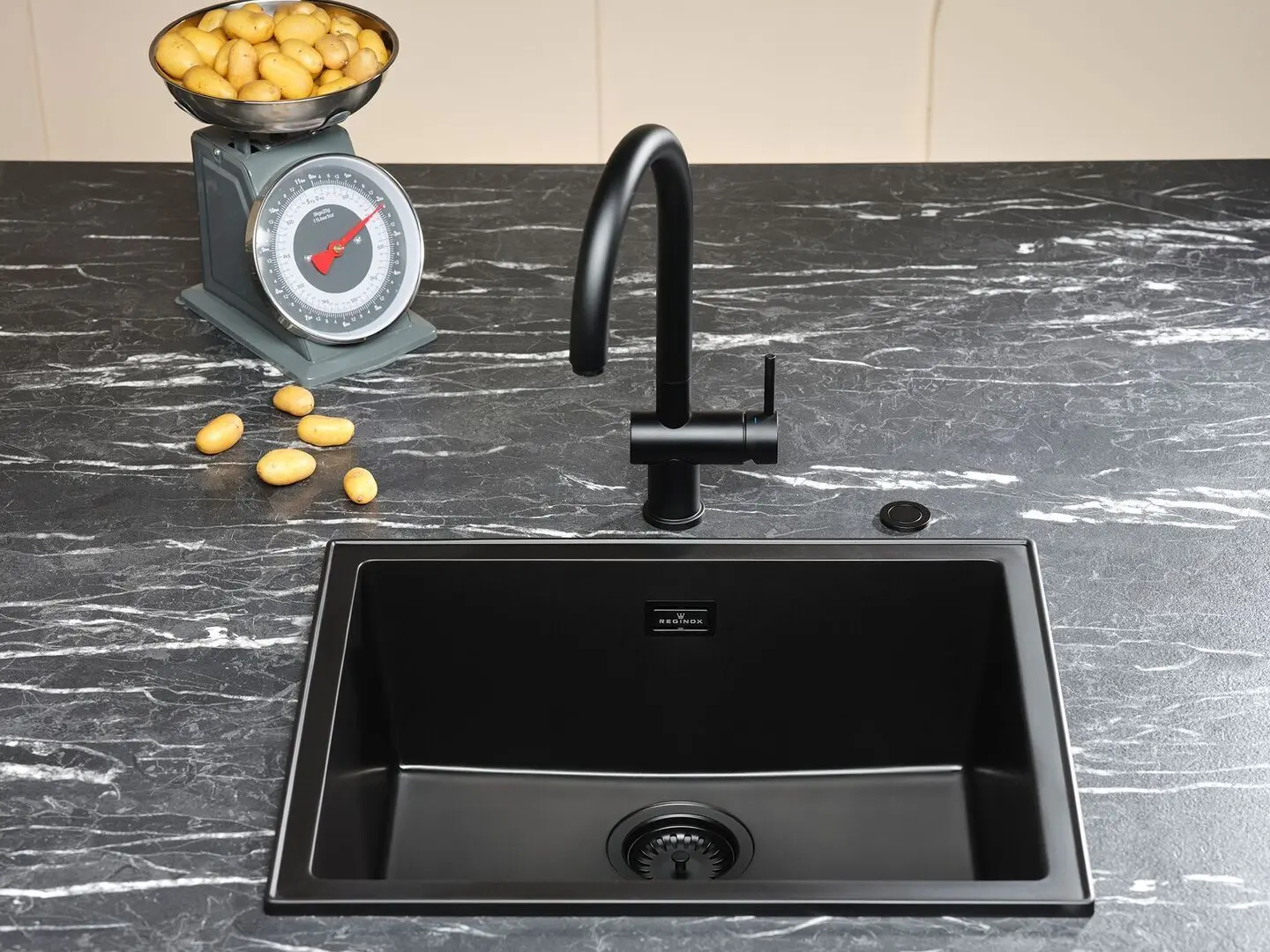 Chiuveta Reginox Paris 50 R36761 (Black Silvery)