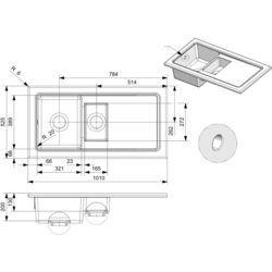 Chiuveta Reginox RL 504 CW II R38246 (White) Thumb