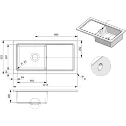 Chiuveta Reginox RL 504 CW II R38253 (White) Thumb