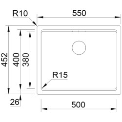 Кухонная мойка RODI Home Ambar 50 (Ice) Thumb